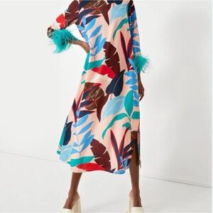 Tuckernuck | XS | Vibrant Palm Jamie Dress